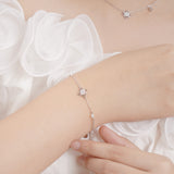 Aurea Fleurette Bracelet | Made Different Co | Singapore Personalised Jewellery