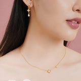 Aurea Fleurette Necklace | Made Different Co | Singapore Personalised Jewellery