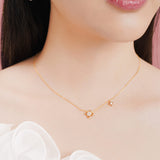 Aurea Fleurette Necklace | Made Different Co | Singapore Personalised Jewellery