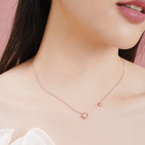 Aurea Fleurette Necklace | Made Different Co | Singapore Personalised Jewellery