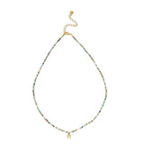 Agate Eternity Necklace.