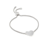 Ellie Heart Bracelet | Made Different Co | Singapore Personalised Jewellery