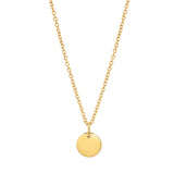 Mini Round Pendant Necklace | Made Different Co | Singapore Personalised Jewellery
