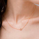 Viola Floral Necklace.