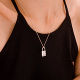 Lara Lock Necklace | Made Different Co | Singapore Personalised Jewellery