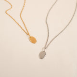 Regular Oval Pendant.