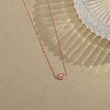 Viola Floral Necklace.