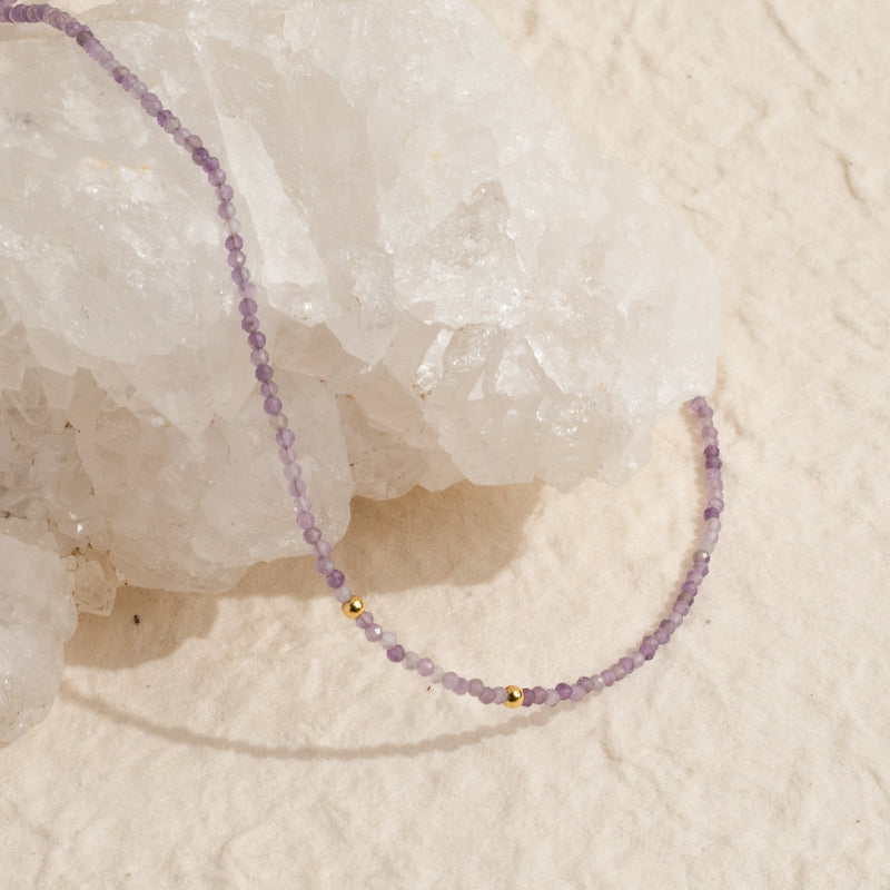 Amethyst Serenity Necklace.