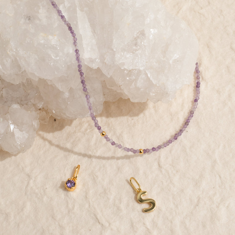 Amethyst Serenity Necklace.