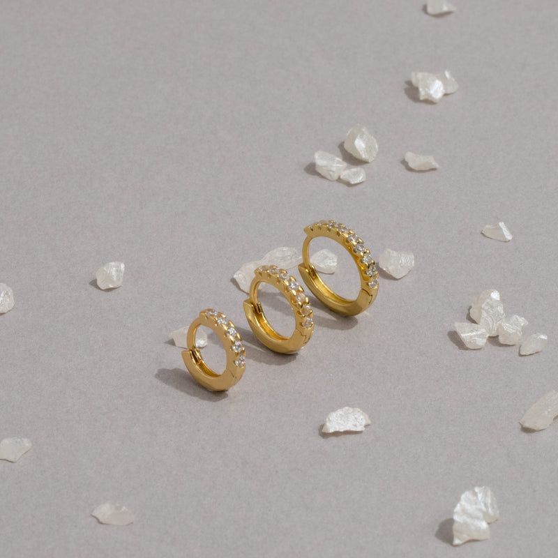 Cami Cubic Hoops | Made Different Co | Singapore Personalised Jewellery