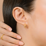 Laurette Love Knot Hoops.