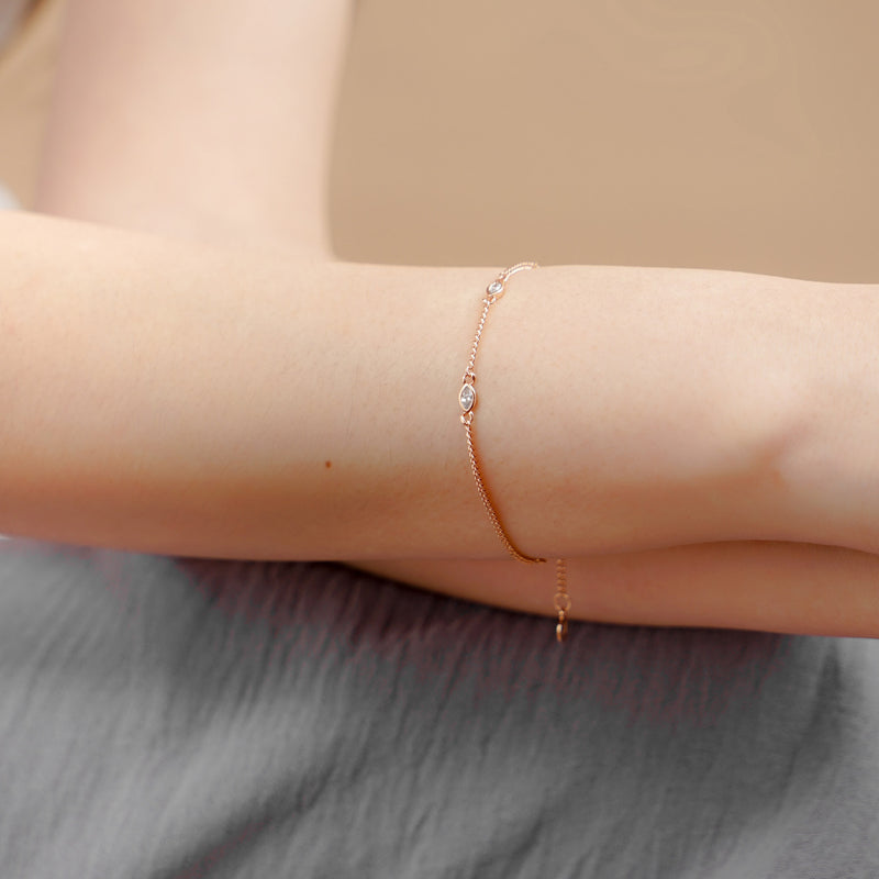 Quinn Marquise Bracelet.