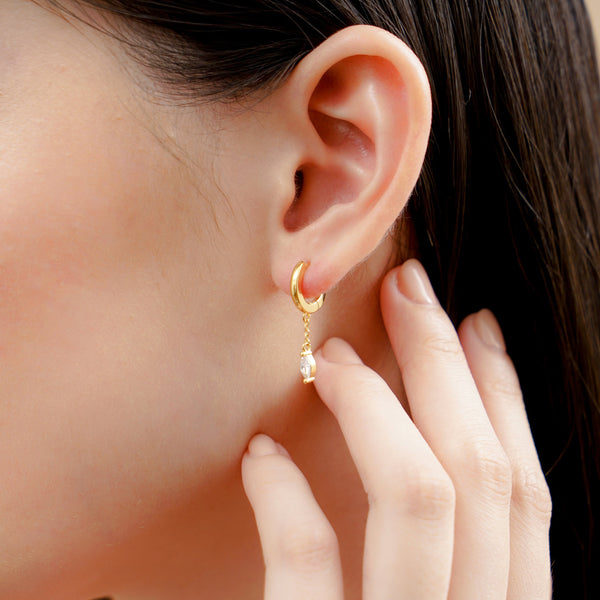 Quinn Marquise Earrings.