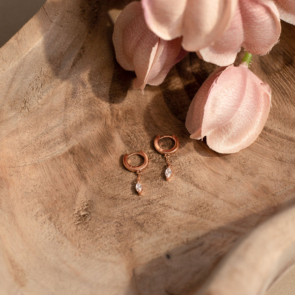 Quinn Marquise Earrings.