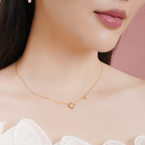 Aurea Fleurette Necklace | Made Different Co | Singapore Personalised Jewellery