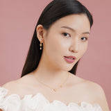 Aurea Fleurette Necklace | Made Different Co | Singapore Personalised Jewellery