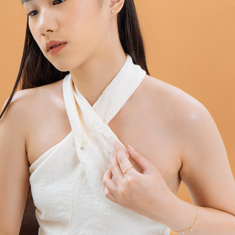 Cerulea Amazonite Necklace