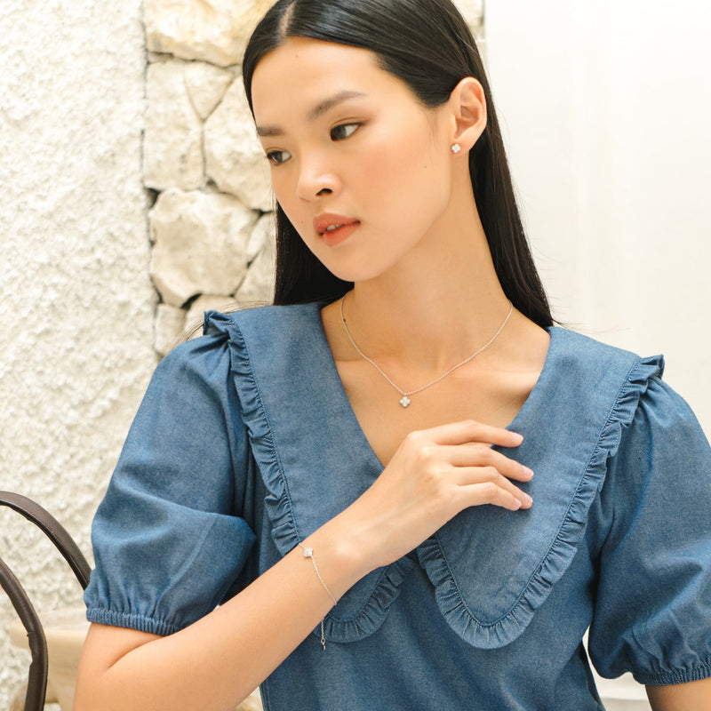 Emery Cubic Necklace