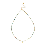 Agate Eternity Necklace.