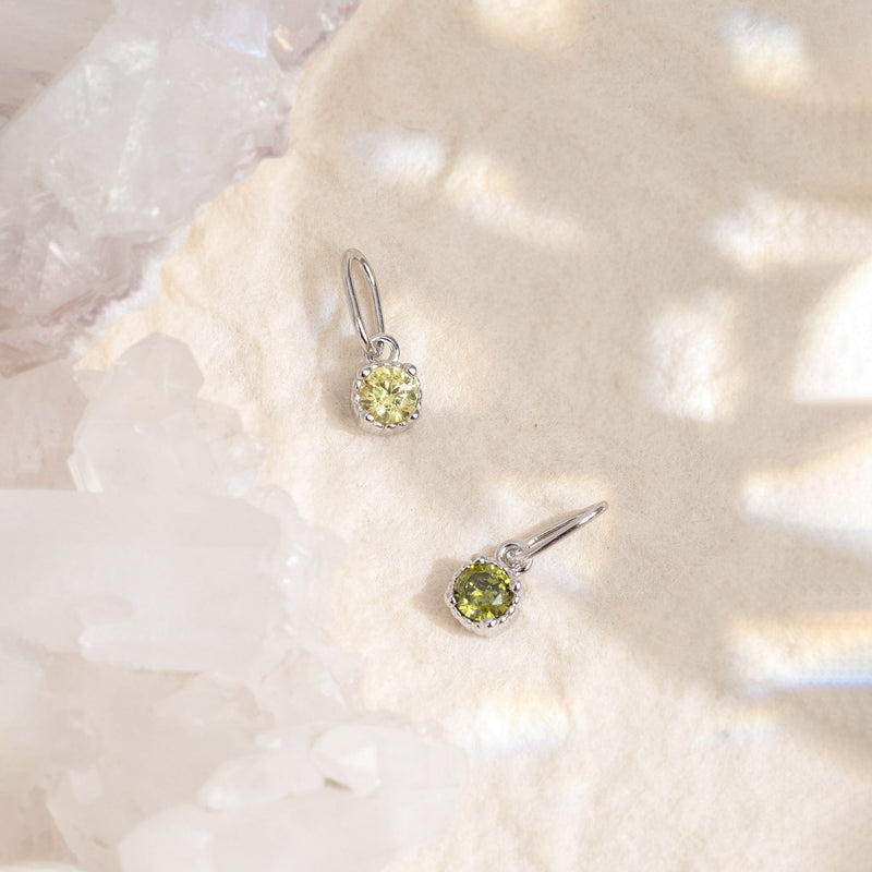 Birthstone Charm Pendant.