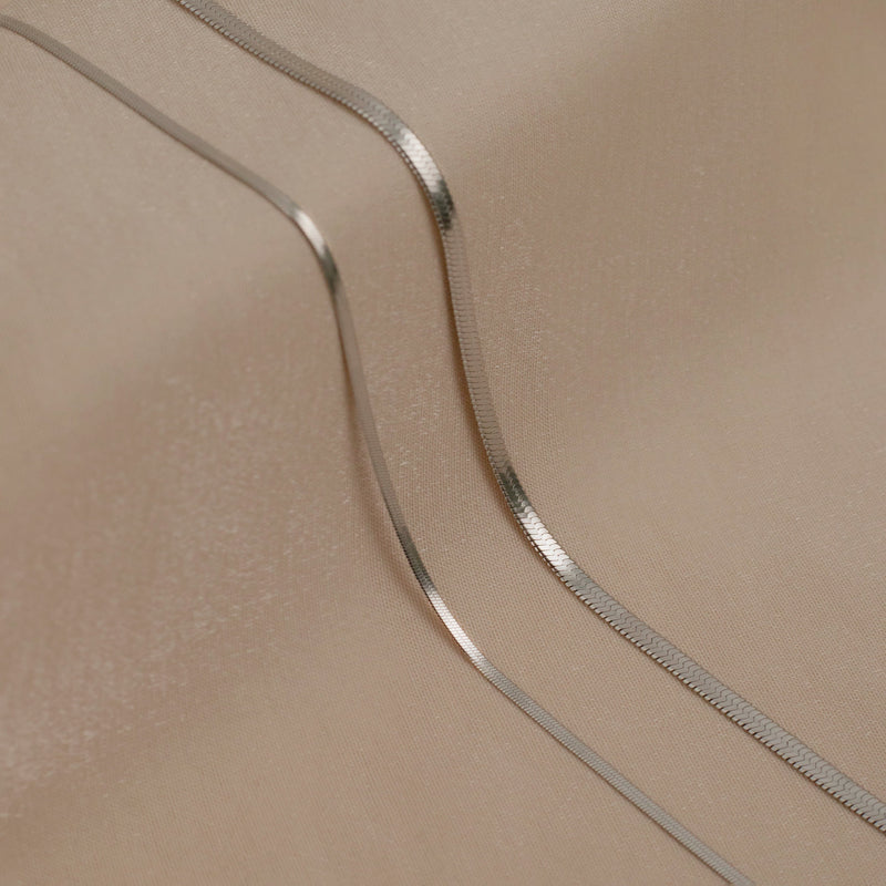 Classic Herringbone Necklace.