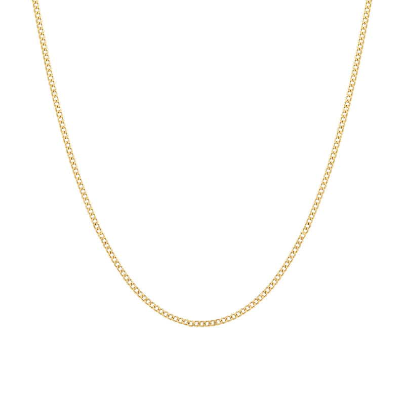 Curb Chain Necklace.