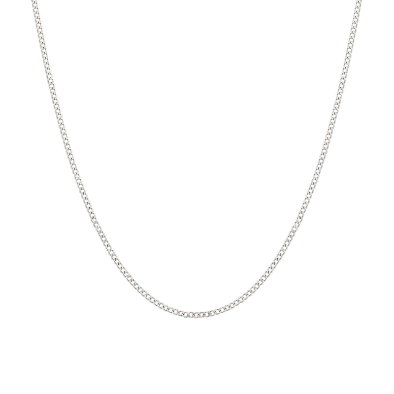 Curb Chain Necklace.