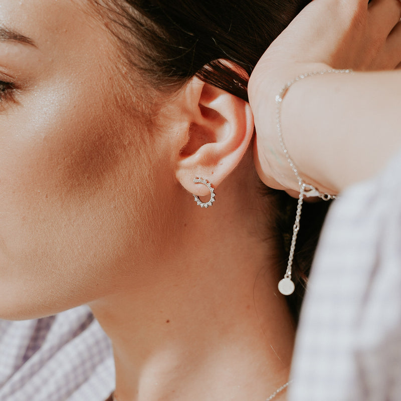 Claudette Illusion Studs Made Different Co.