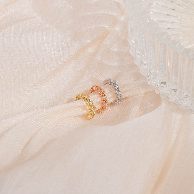 Joree Floral Cuff | Made Different Co | Singapore Personalised Jewellery