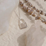 Lara Lock Necklace | Made Different Co | Singapore Personalised Jewellery