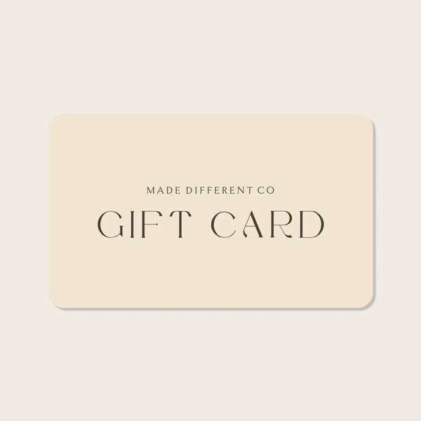 Gift Card.