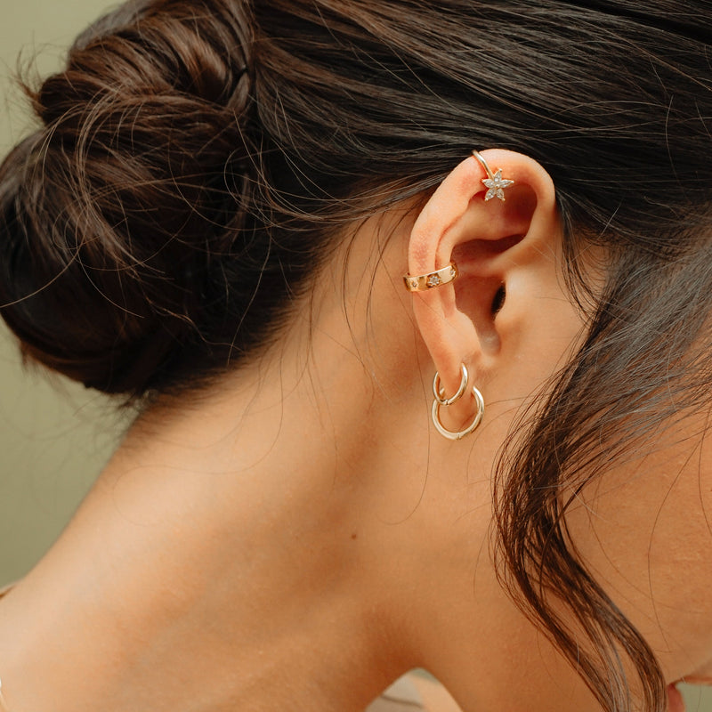 Astrid Starburst Cuff | Made Different Co | Singapore Personalised Jewellery