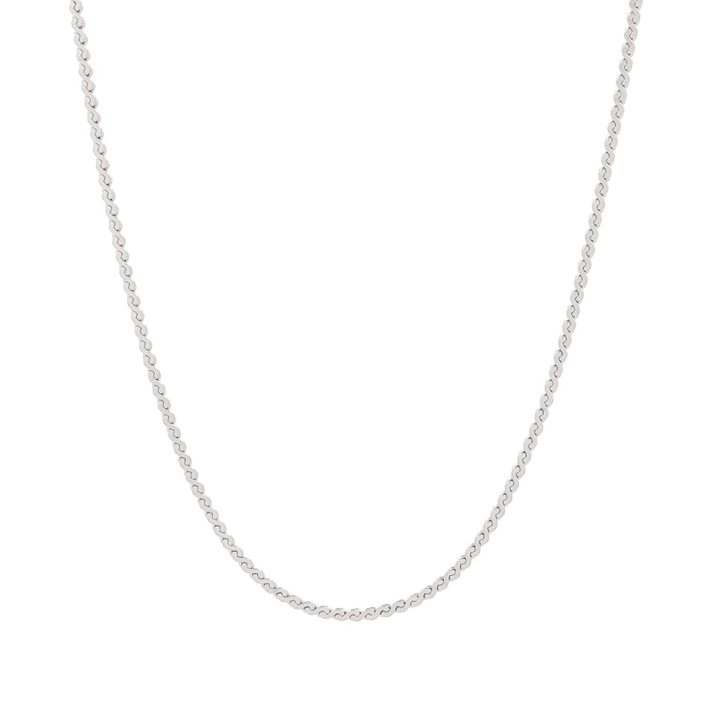 Serpentine Chain Necklace.