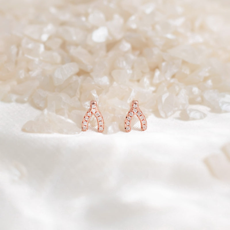 Theia Wishbone Studs.