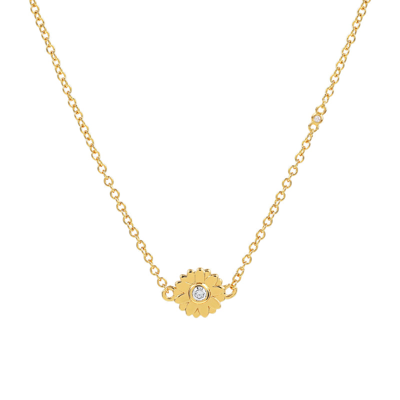 Viola Floral Necklace.